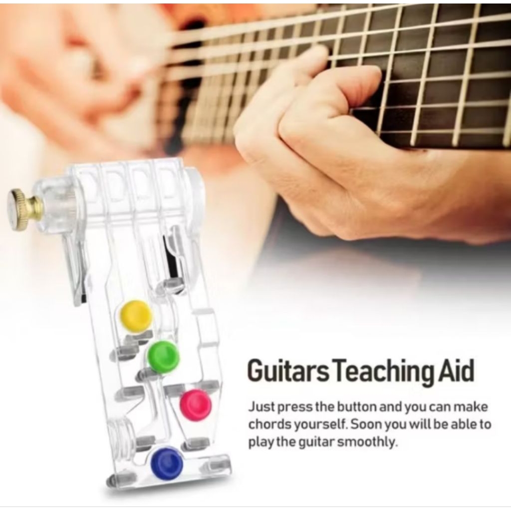 Termurah Gitar Auxiliary Artifact Guitar Teaching Alat Pengajaran Chord Atau Classis Chord Buddy