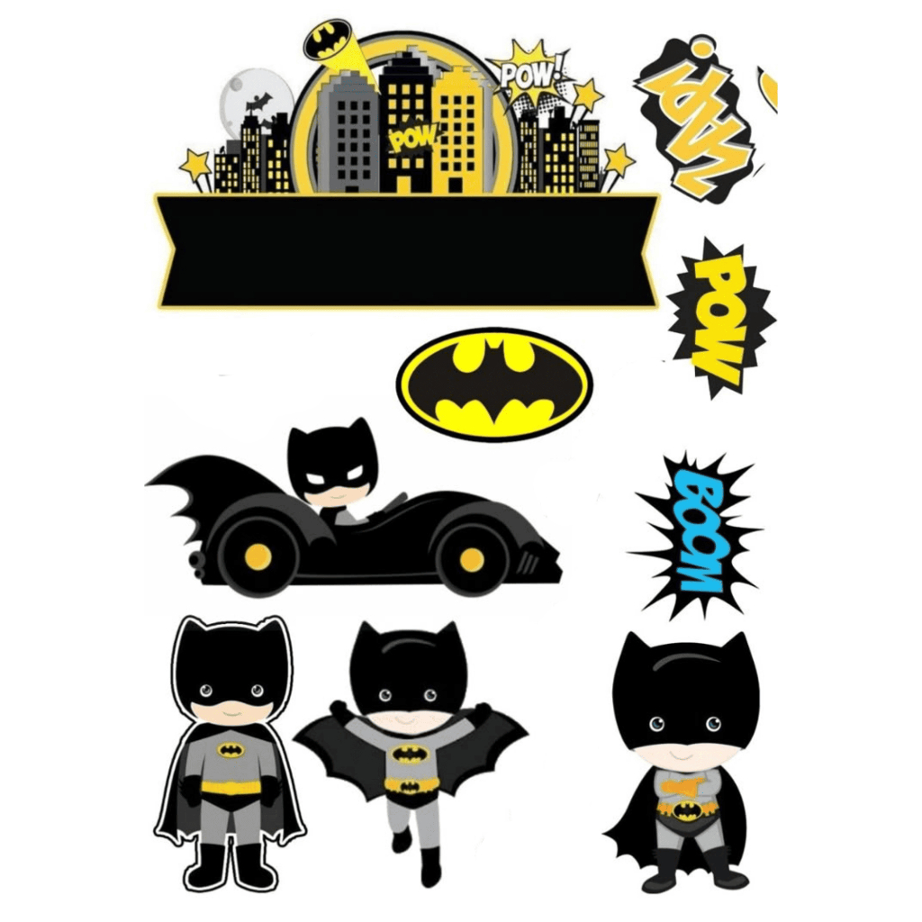 OBRAL TOPPER CAKE TOPPER ULANG TAHUN / HIASAN KUE BATMAN MURAH