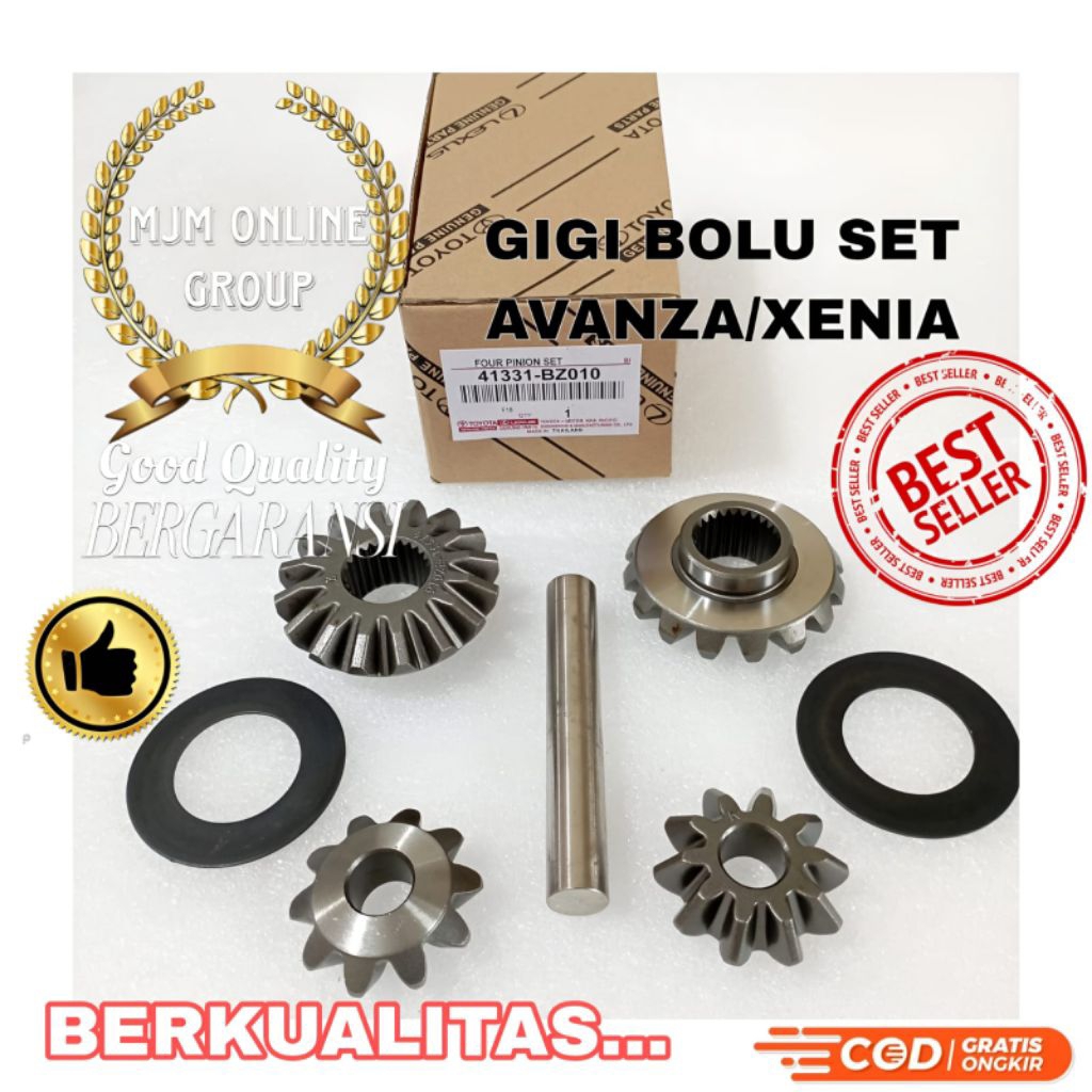 GIGU BOLU SET - GIGI PINION GARDAN TOYOTA AVANZA / XENIA ORIGINAL