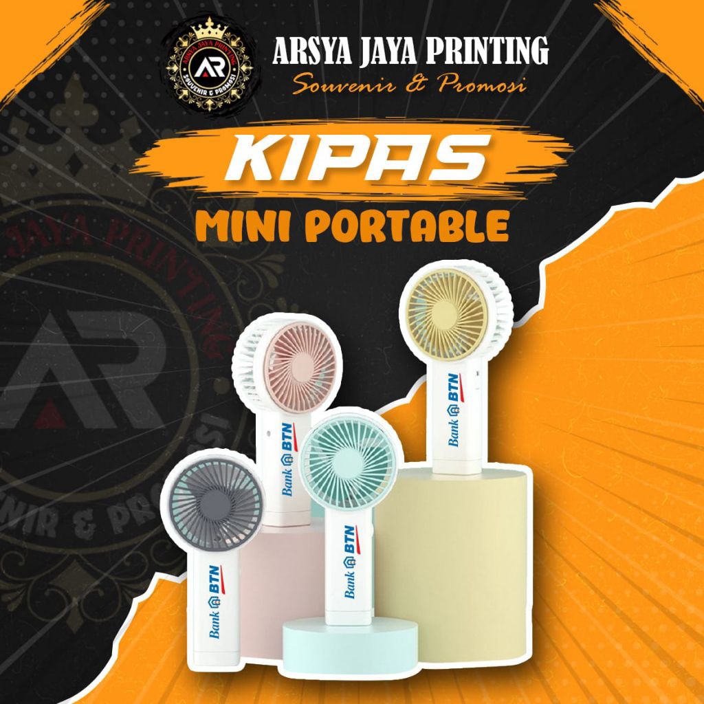 Kipas Mini / Kipas Portable/ Custom Kipas / Kipas Fan