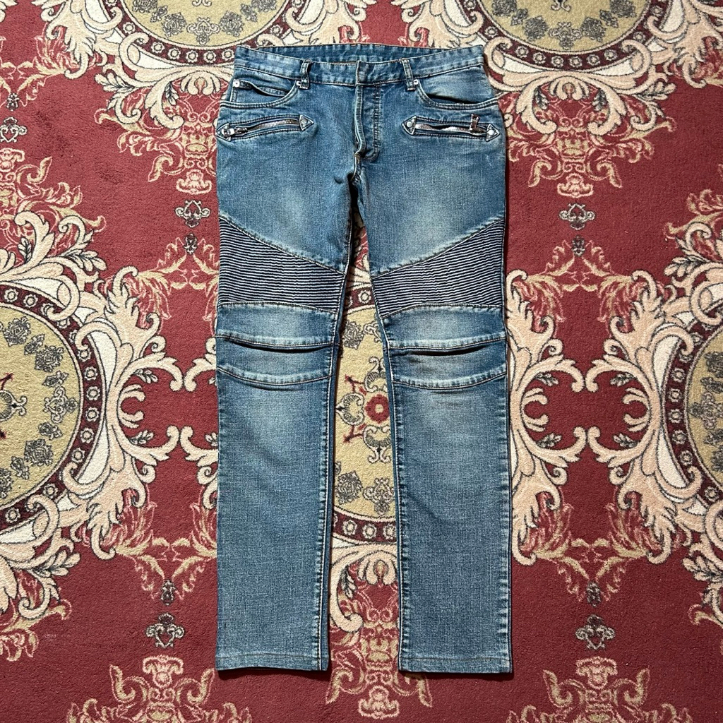 Bikers Jeans Balmain Original