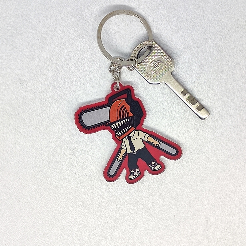 FEELIO - Gantungan Kunci Custom Frosted Acrylic Translucent 3mm