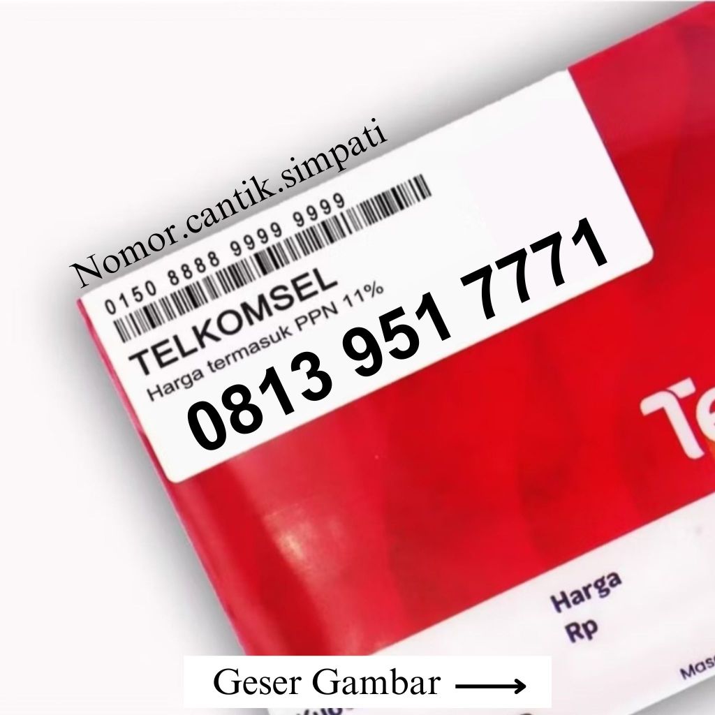 Nomor Cantik Telkomsel Murah Jendral 7777 AS Simpati Panca 77777 Triple 777