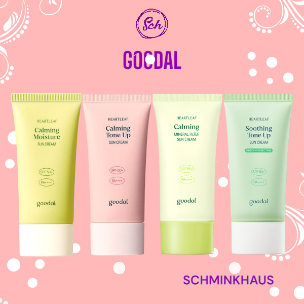 GOODAL Heartleaf Sun Cream SPF 50+ PA++++ ( 50ml / SET 50ml + 50ml )