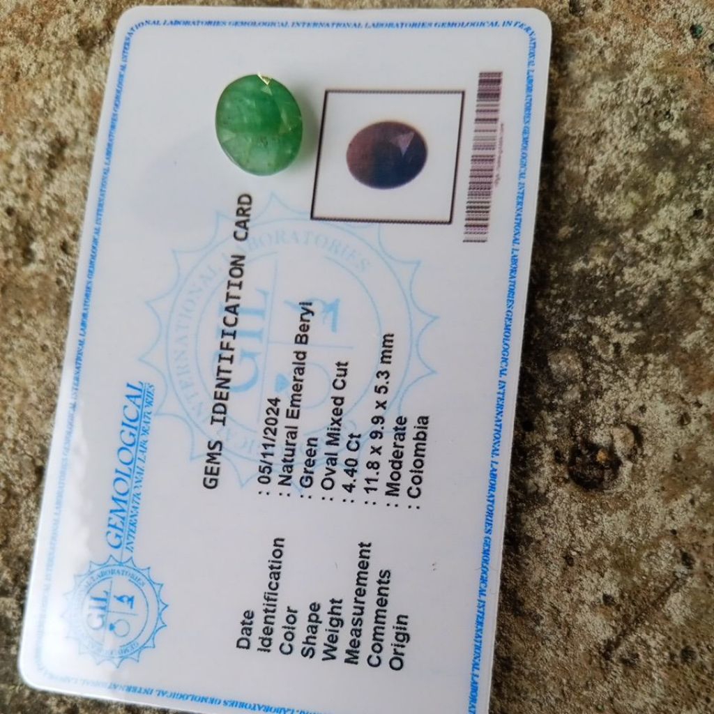 zamrud Columbia ( emerald beryl) murah 2