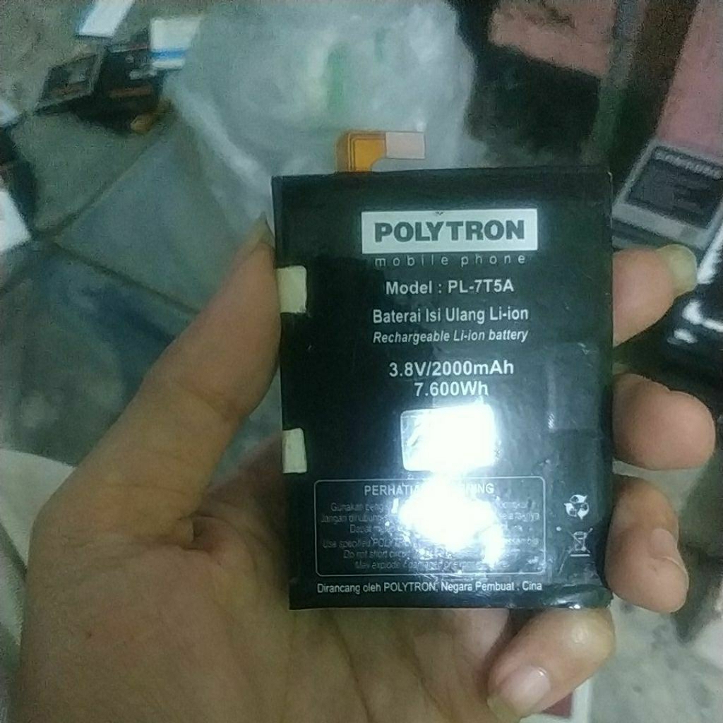 BATERAI BEKAS POLYTRON PL-7T5A