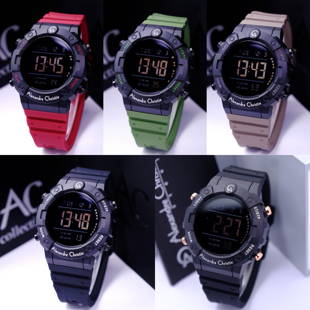 JAM PRIA ALEXANDRE CHRISTIE AC 9388 AC9388 DIGITAL RUBBER ORIGINAL