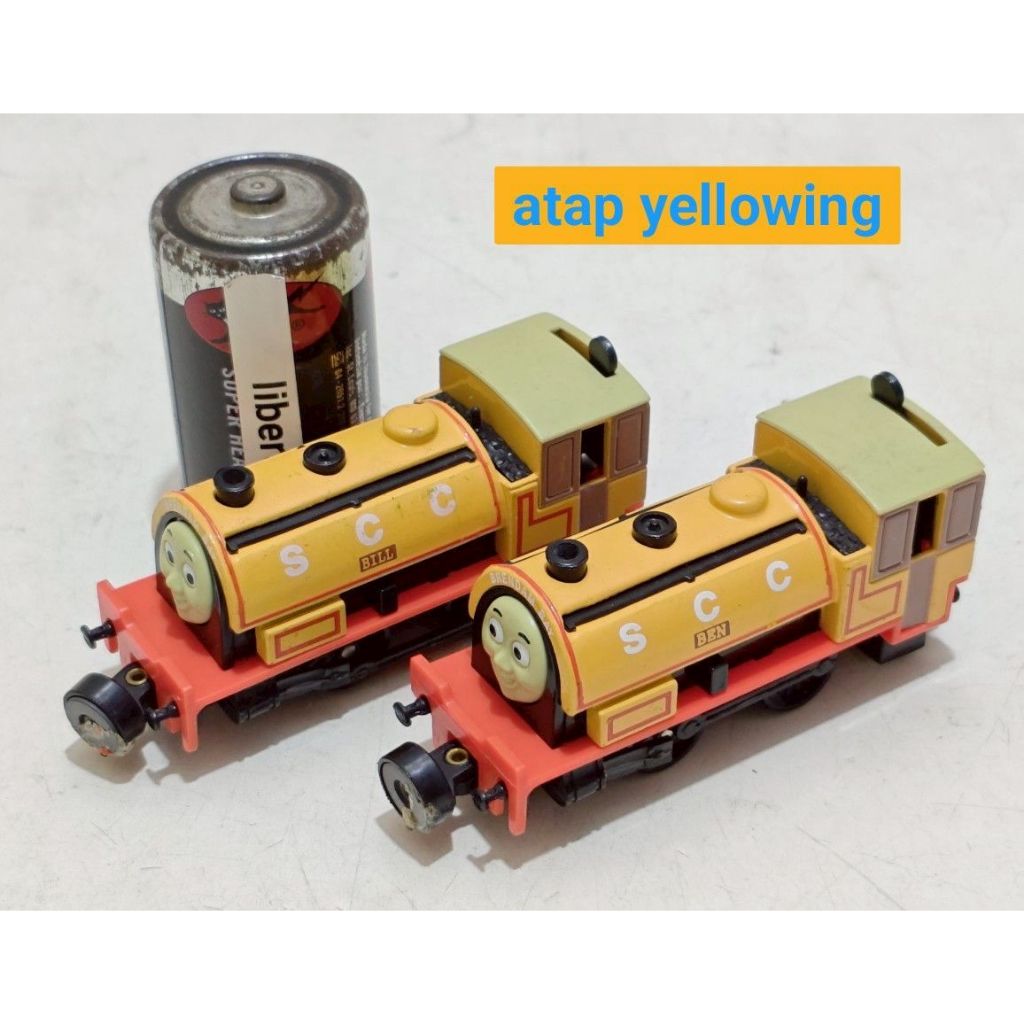 Set rare vintage bandai diecast Thomas & friends daisy boco plarail shinkansen train miniature chara