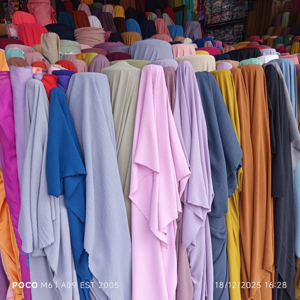 HARGA/0,5 M | KAIN AIRFLOW CRINKLE PREMIUM - BAHAN AIRFLOW PREMIUM - BAHAN AIRFLOW CRINKLE PREMIUM