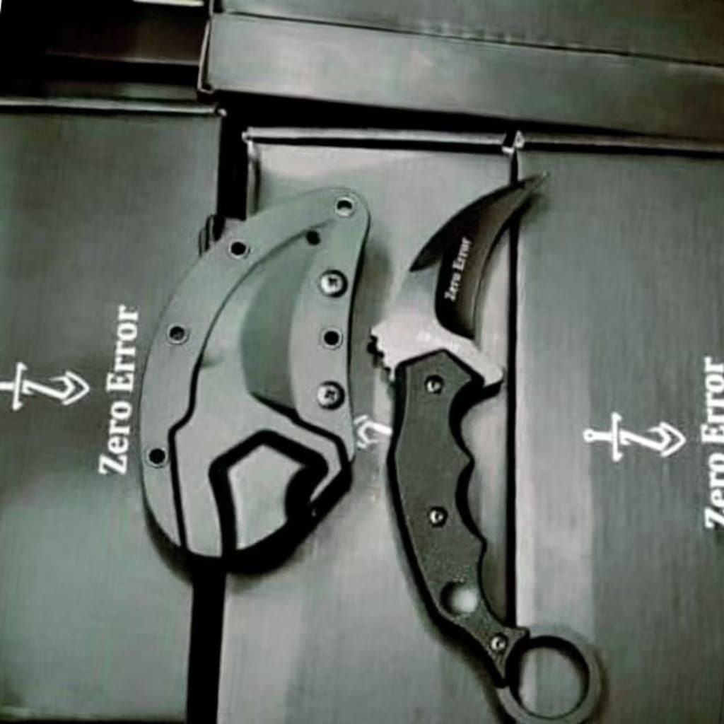 Karambit Zero Eror Pisau Outdoor Survival
