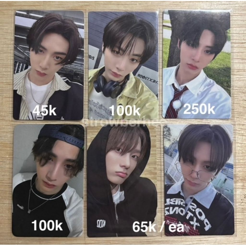 BOYNEXTDOOR BONEDO TAESAN AAB PHOTOCARD M2U WVGB BEATROAD HOW WHY WHO AND NO GENRE