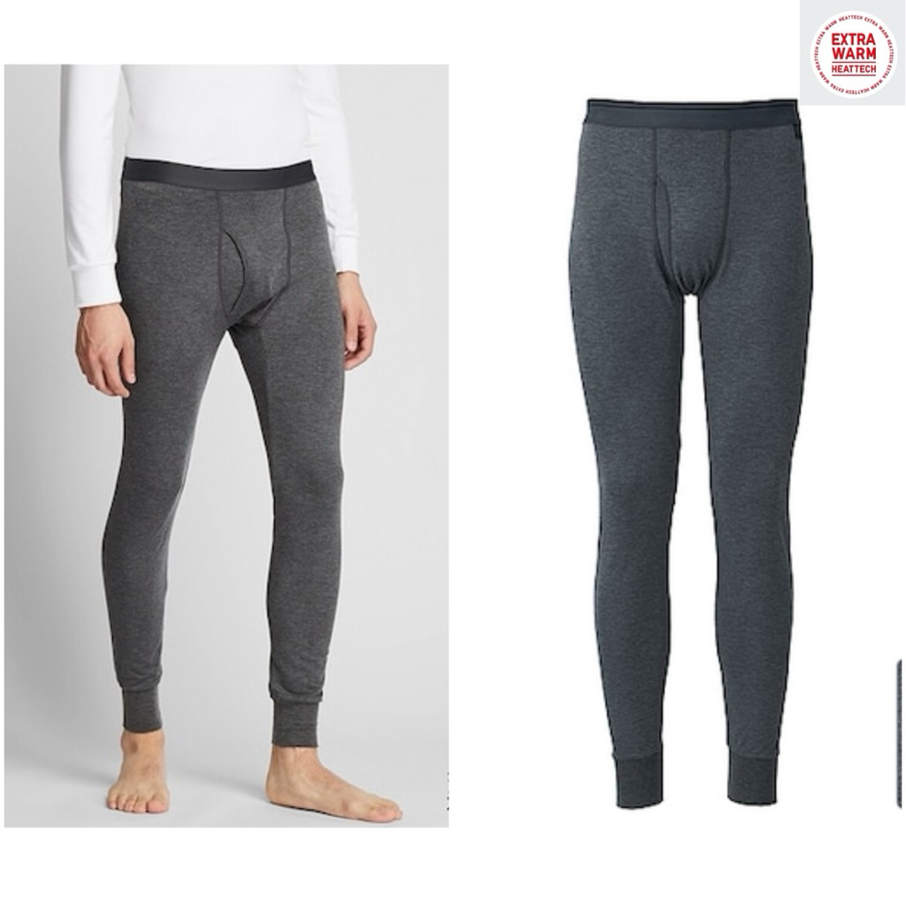 Uniqlo Heattech Extrawarm Tights Size M-XL Pria