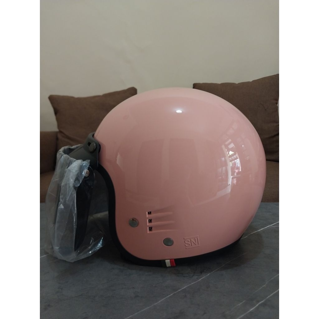 PRELOVED - HELM PINK WANITA