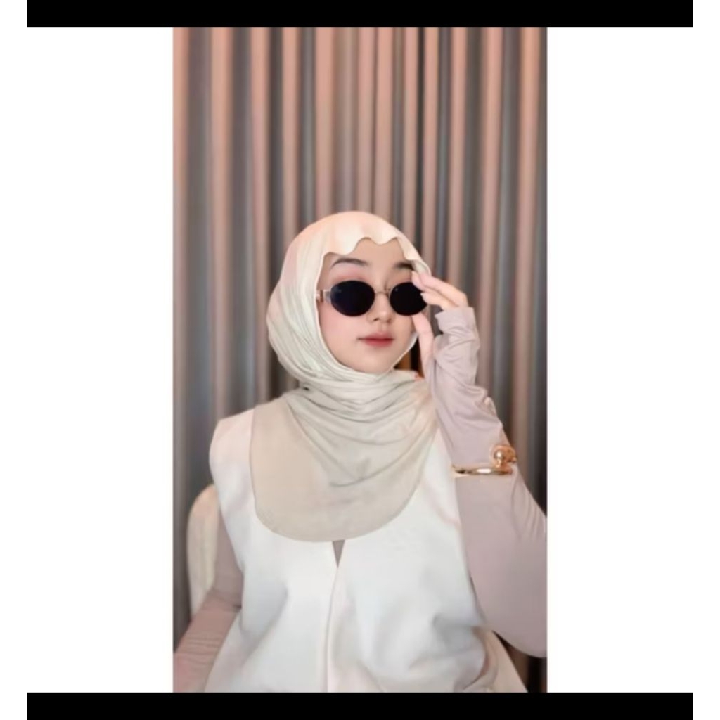 hijab instan bergo (trendhijab_id) warna latte