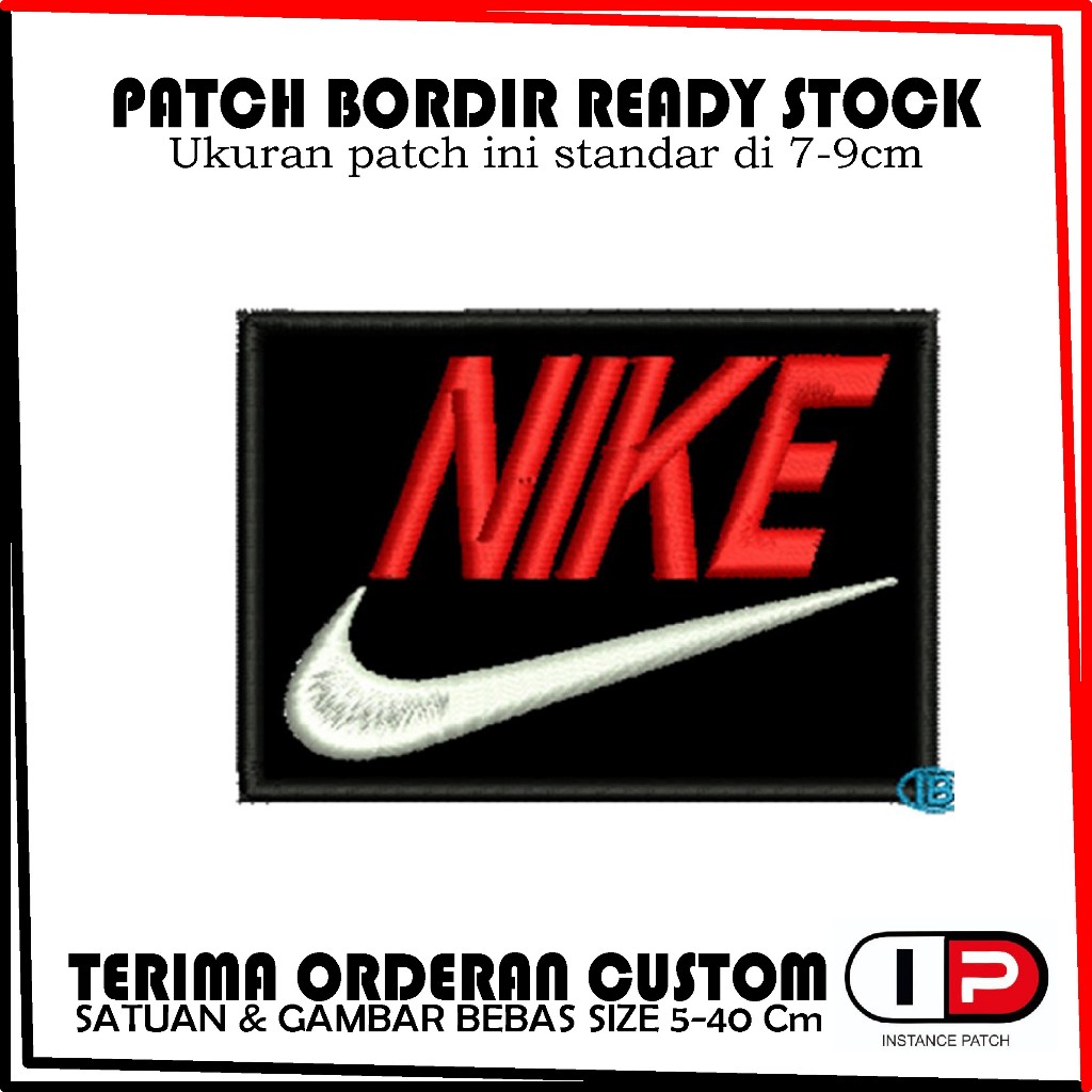 EMBLEM PATCH BORDIR NIKE KEREN - instancepatchid