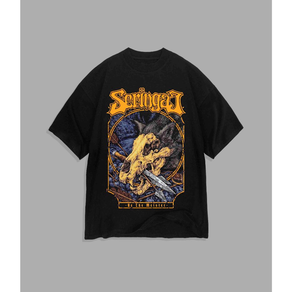 T-shirt band Seringai X Jagermeister