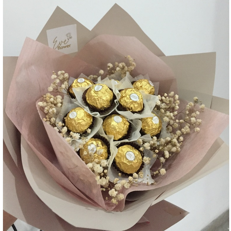Ferrero Rocher Bouquets/Ferrero Rocher Chocolate Bouquet Chocolates/buket coklat ferrero rocher hadi