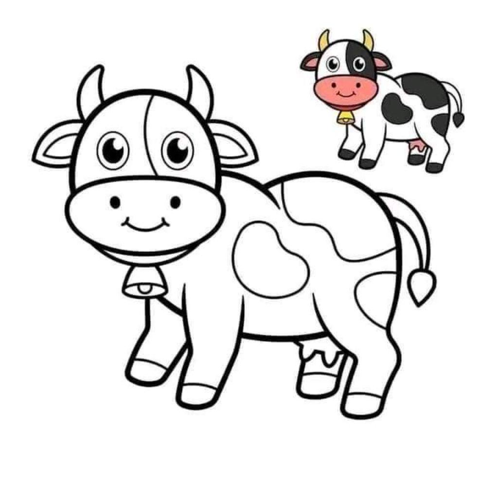 gambar mewarnai anak/mewarna hewan/mewarna tema hewan/perlembar