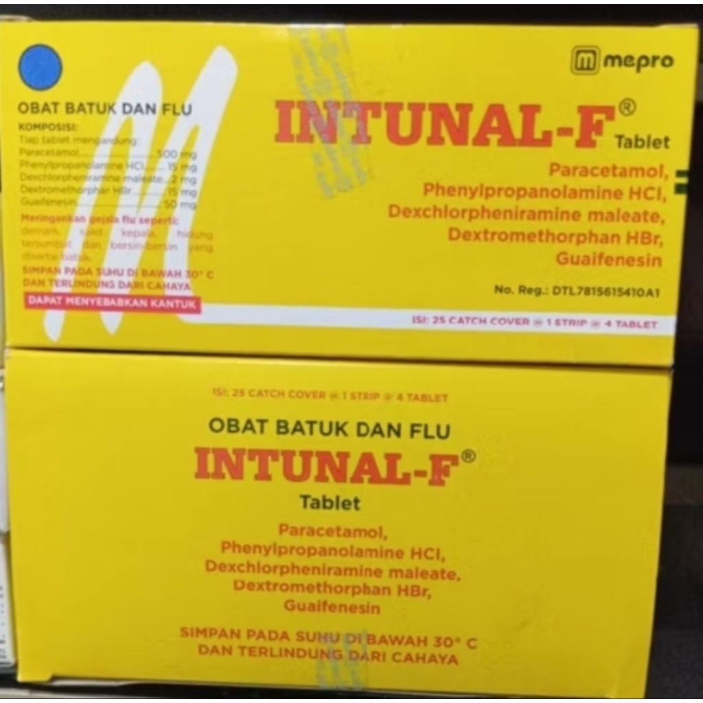 intunal F tablet 1 box