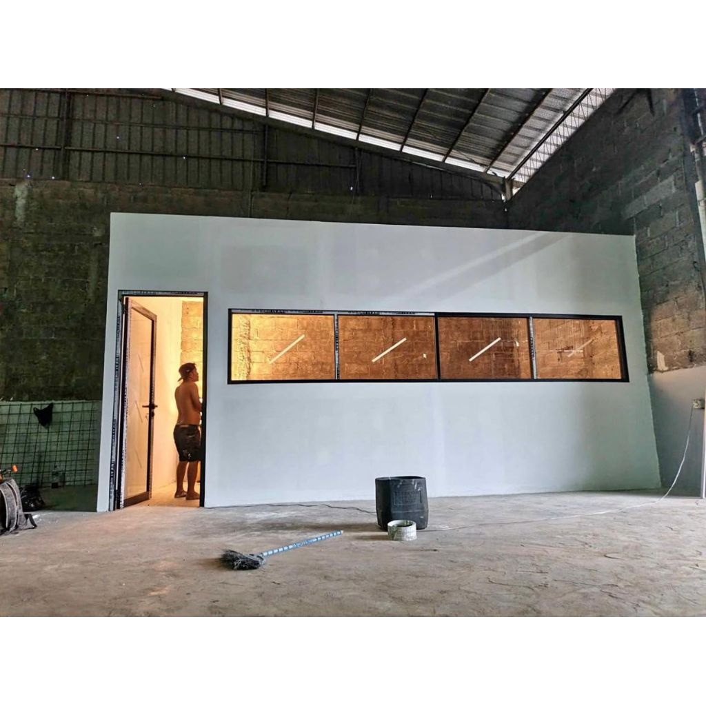 Partisi gypsum 2sisi rangka baja ringan sekat ruangan