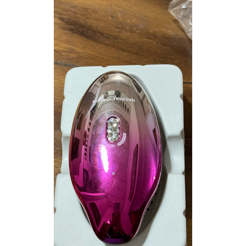 Preloved Second Tescom Sisir Getar Ionic Magical Brush NTIB10