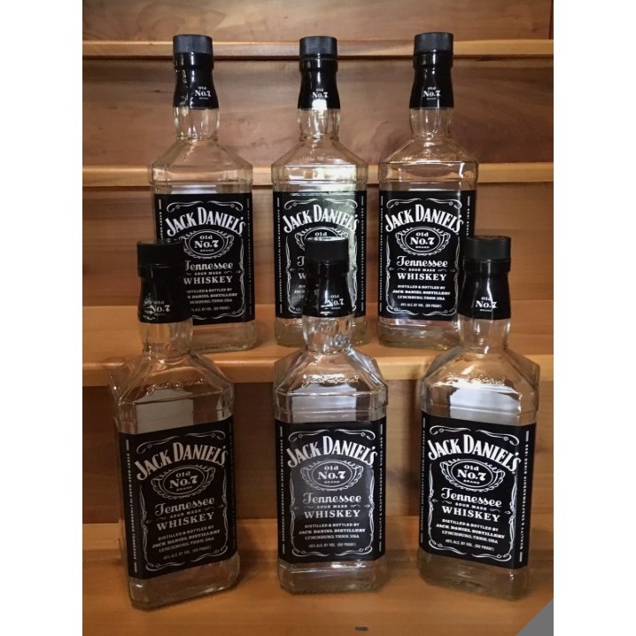 Botol Kosong Jack Daniels 700ml untuk hiasan