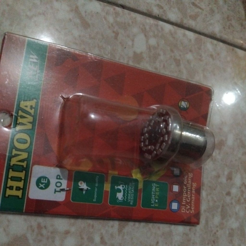 bohlam lampu stop rem belakang motor variasi warna kedip