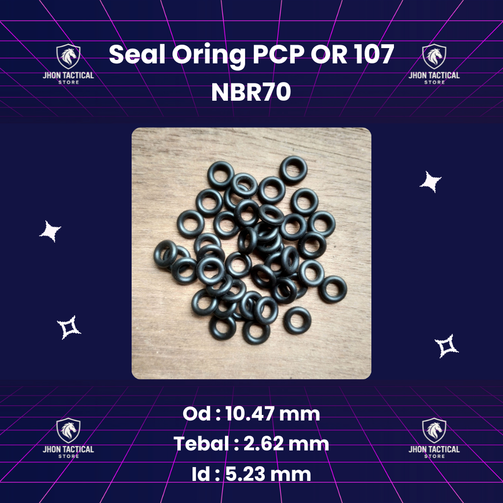 Seal Oring PCP OR 107 NBR70 - Karet Seal PCP / Oring Sil PCP