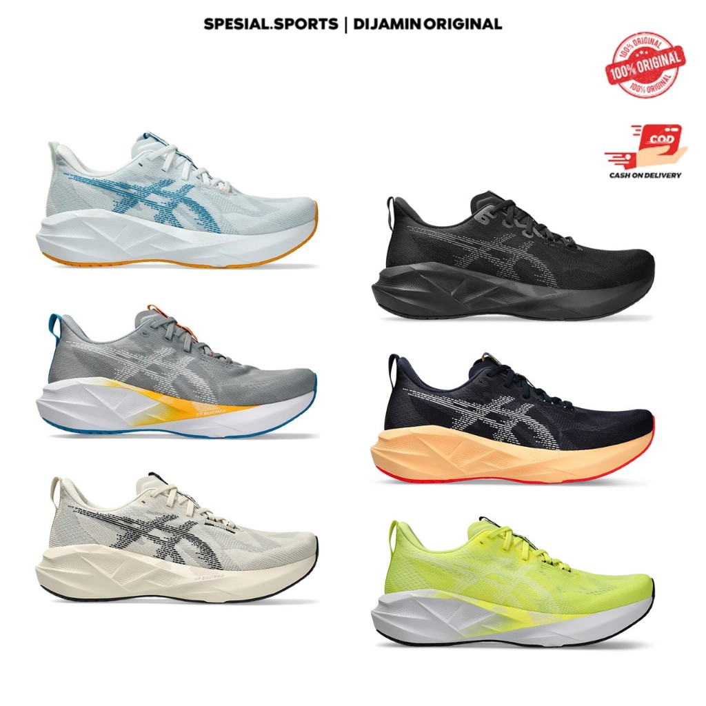 ASICS NOVABLAST 5 MEN - SEPATU LARI ORIGINAL