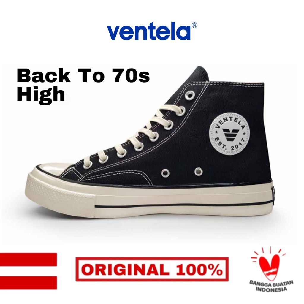 Ventela BTS High Black Natural