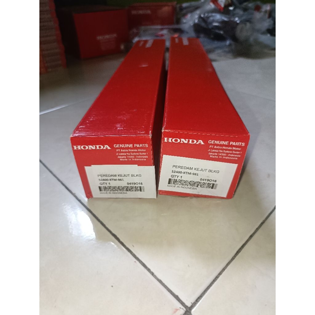 shockbreaker belakang Supra x 125 original AHM Honda