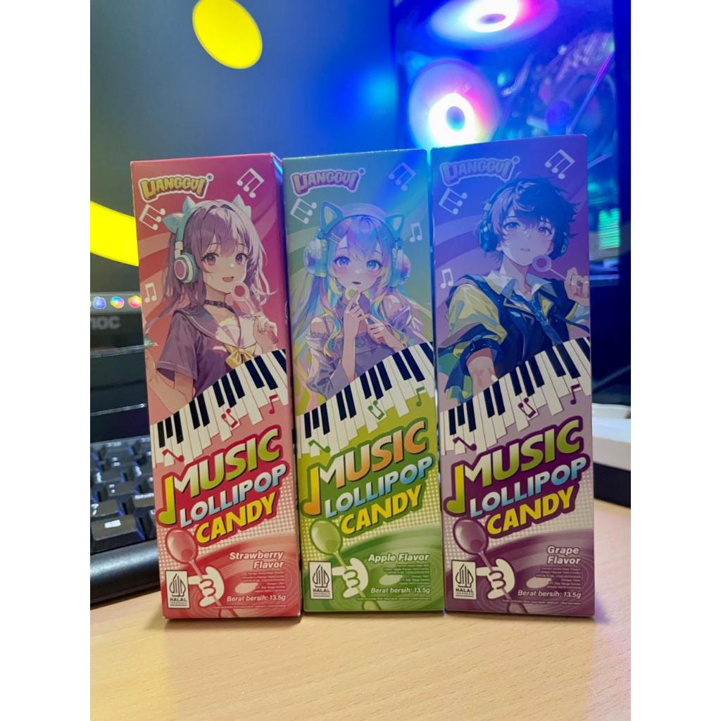 Permen Lolipop Musik - Music Lollipop Candy Lianggui