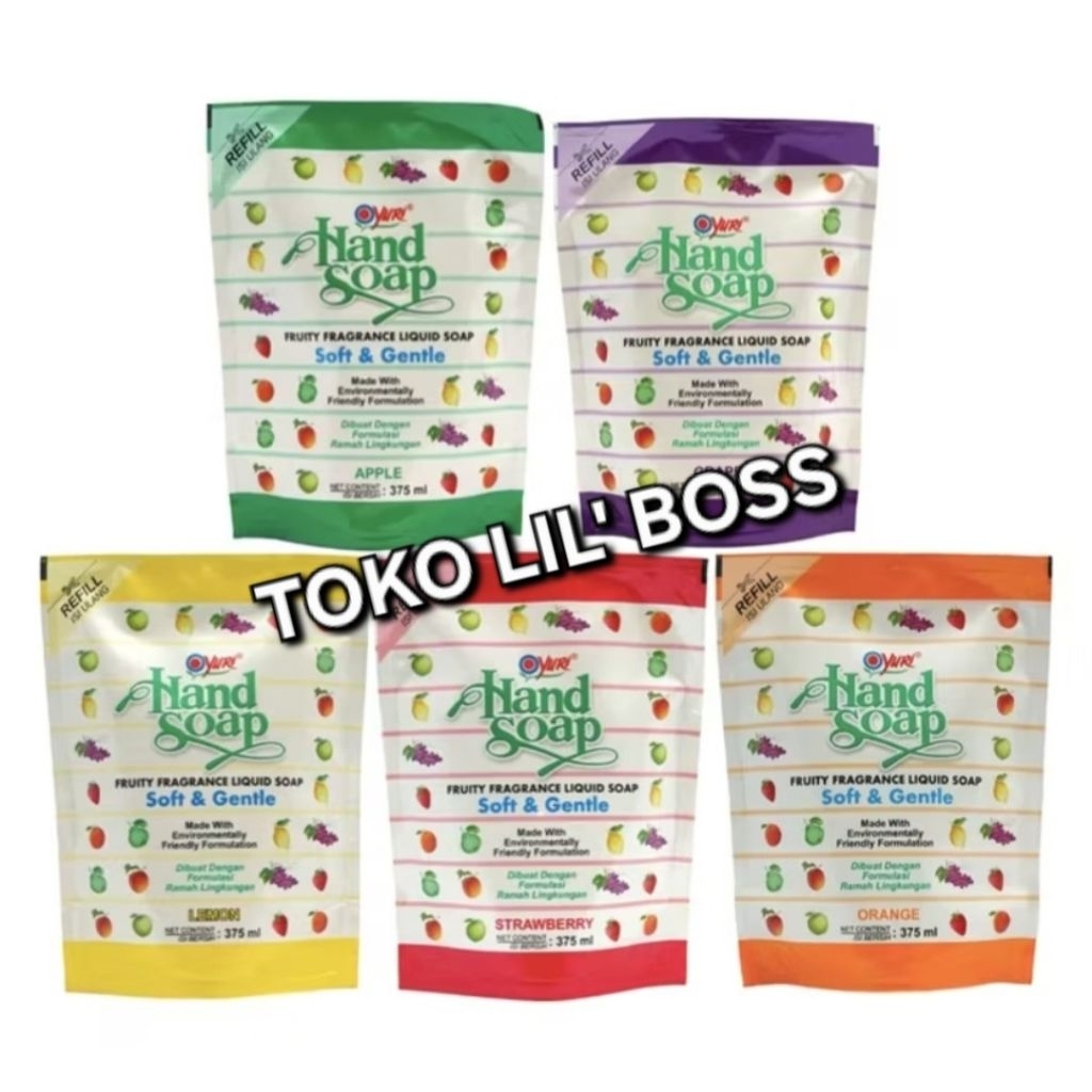 YURI HANDSOAP REFILL 375ML