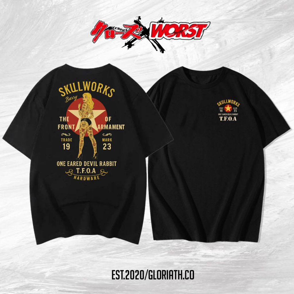 KAOS DISTRO SKULL WORKS TFOA {Crowsxworst}