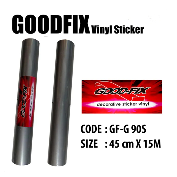 Sticker Goodfix Silver Matte / silver Doff - Skotlet Body Halus Motor Mobil