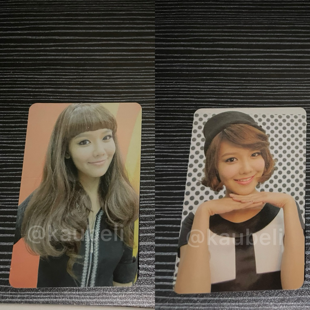 PC Photocard Choi Sooyoung SNSD Girls’ Generation Hoot Album