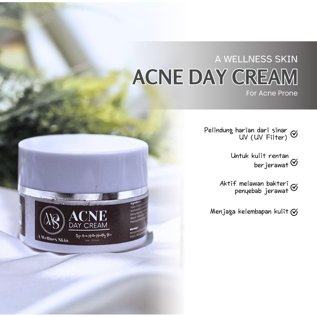 Day Cream Acne AWS/Cream Siang