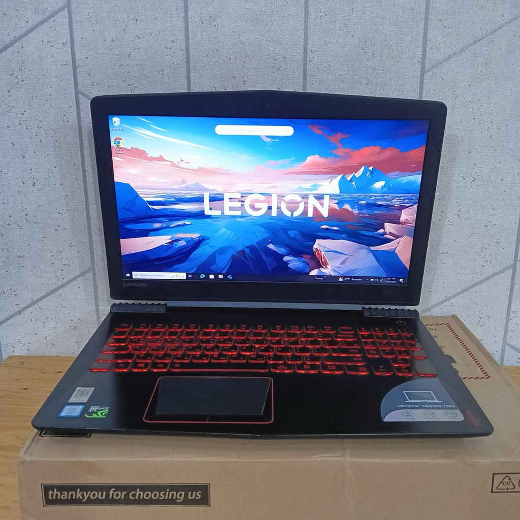 Laptop Lenovo Legion Y520, Core i7-7700HQ, Gen 7th, ###DoubleVga, HD Graphics 630, Nvidia Geforce GT