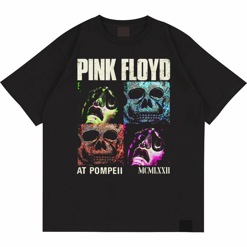 Kaos Band Pink Floyd - At Pompeii / Tshirt Musik Rock Metal