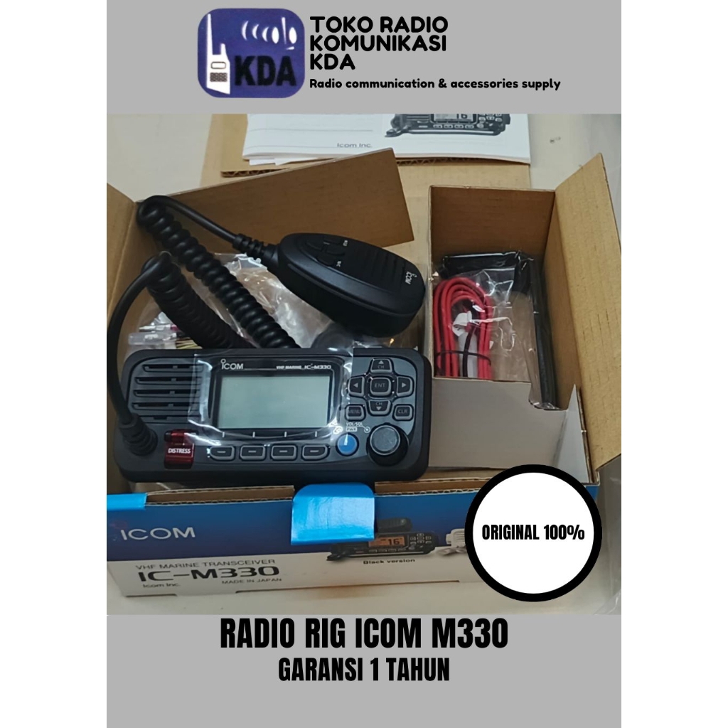 ICOM IC-M330 | IC M330 | ICOM M330  |  RADIO RIG MARINE ICOM ORIGINAL | RADIO MARINE VHF