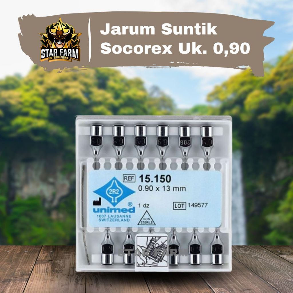 Jarum Suntik Socorex Uk.0.90