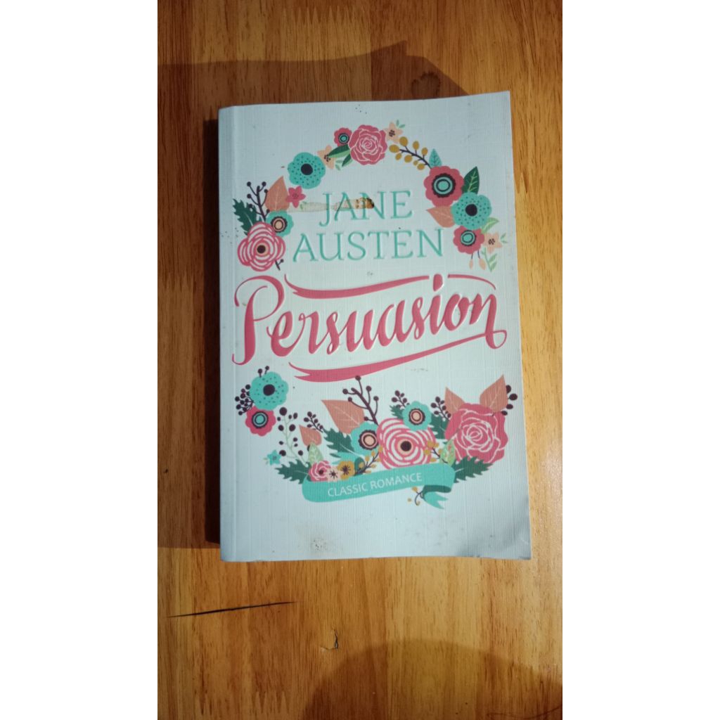 Novel terjemahan karya JANE AUSTEN PERSUASION bahasa indonesia preloved koleksi pribadi