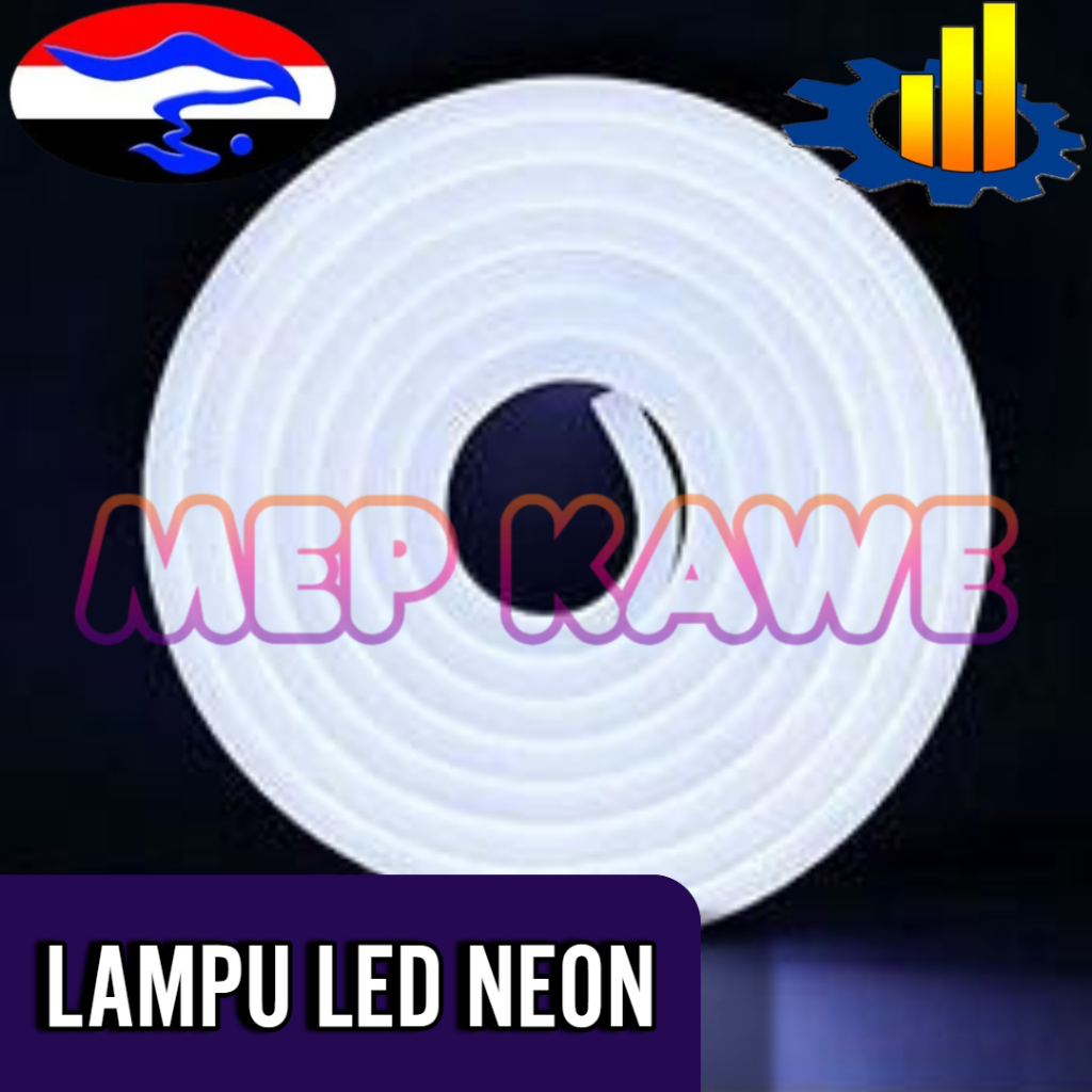 LAMPU LED NEON FLEX SELANG 220V PUTIH