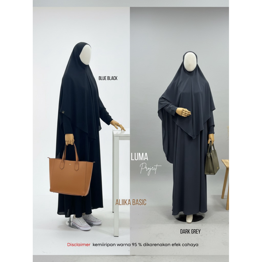 Aliika Basic set umroh khimar bandana