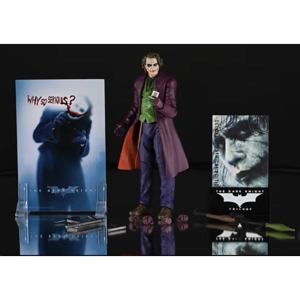 McFarlane JOKER Batman The Dark Knight Rises Deluxe Theatrical Edition Skala 1/9 DC