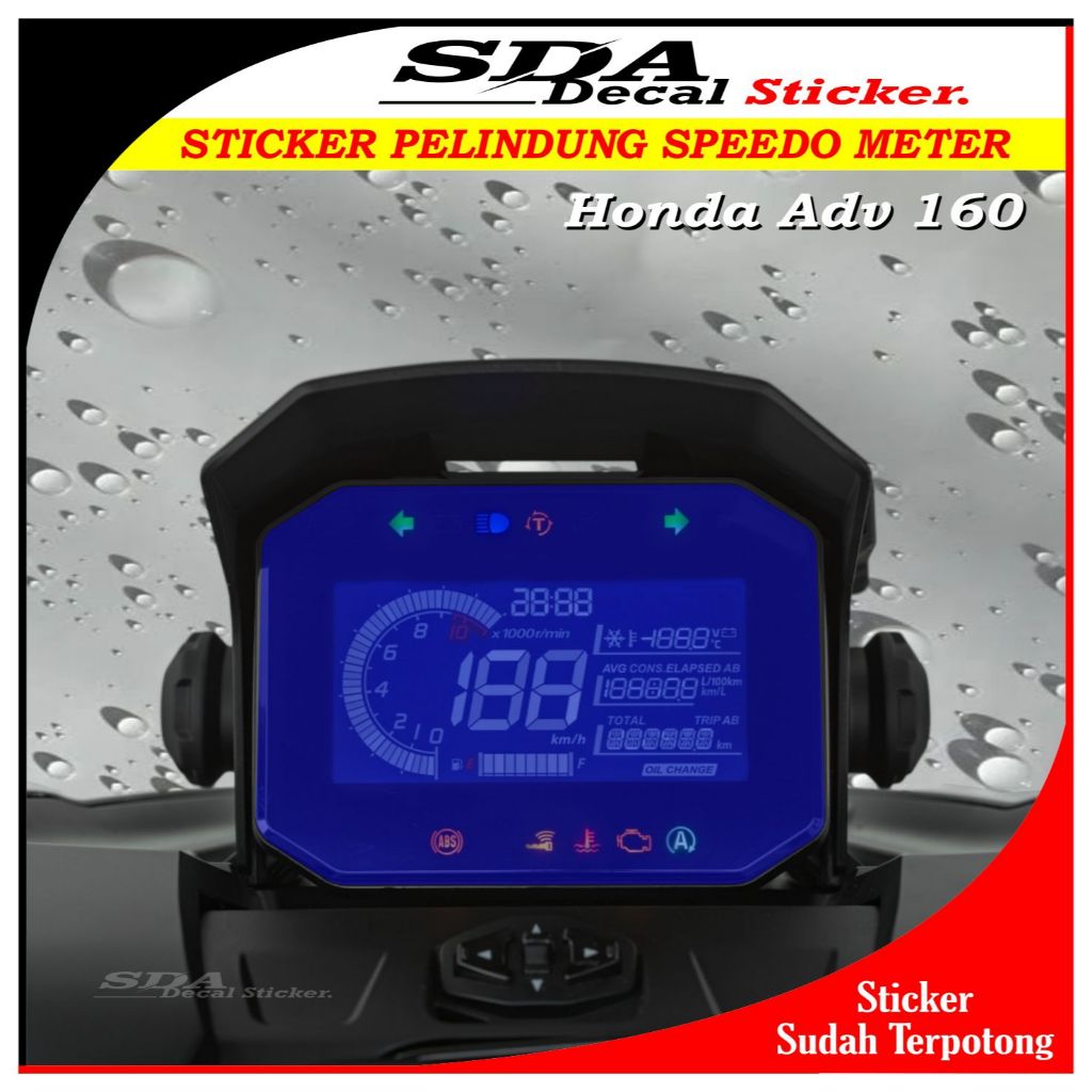 Stiker Pelindung Spido ADV 160 | Stiker antigores ADV 160 | Stiker Pelindung  Kaca Spido ADV 160
