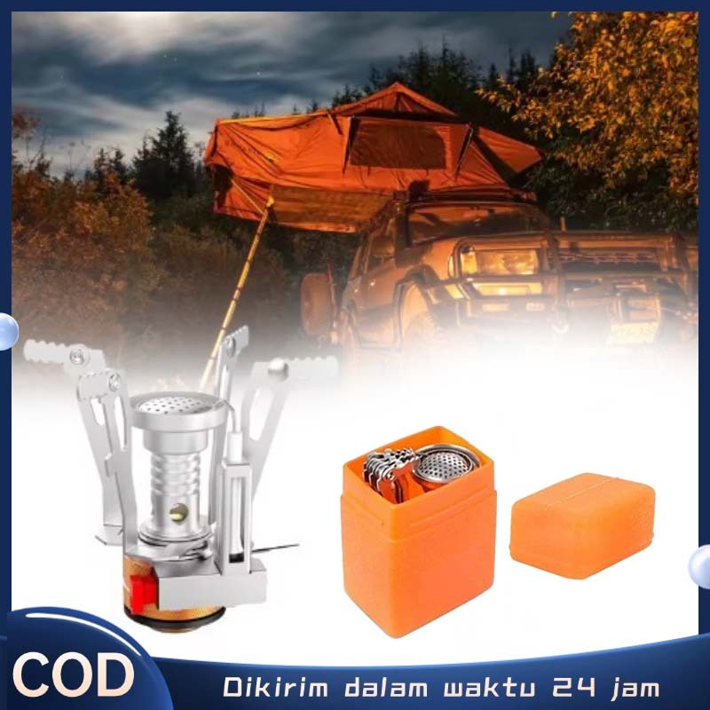 Kompor Mini Camping Kompor Portabel Mini Kompor Gas Mini 1 Set Kompor Camping Mini