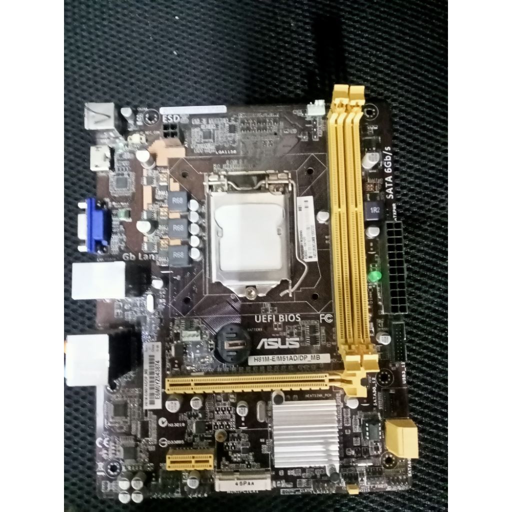 Motherboard H81 SOKET 1150 BEKAS