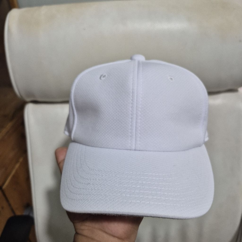 Topi Mizuno Original Blank Putih