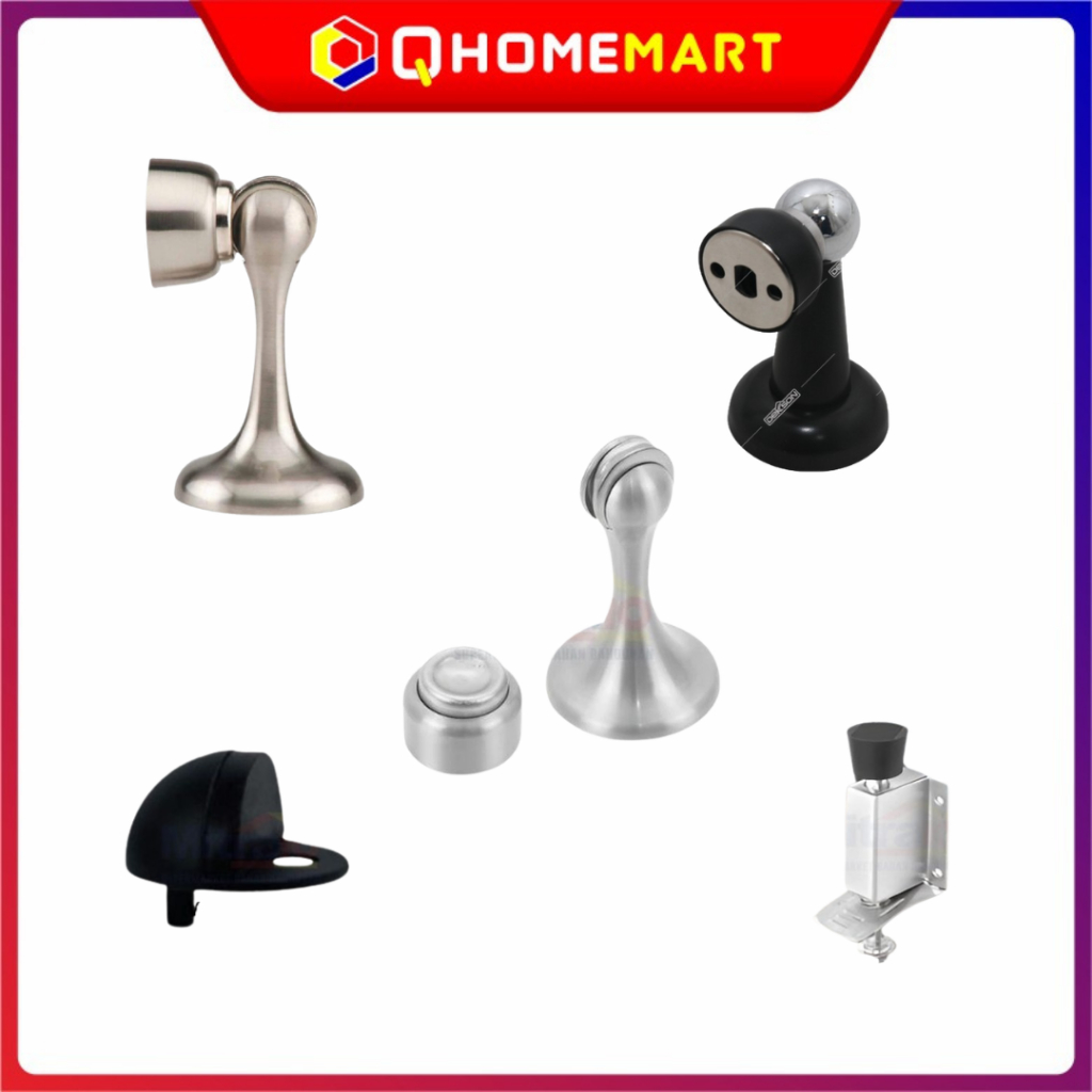 Penahan Pintu Magnet Door Stoper Stopper Magnetic Stainless Steel